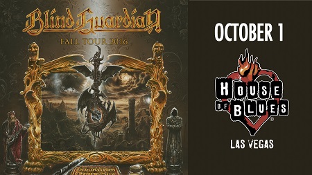 Win tickets to BLIND GUARDIAN live at House Of Blues Las Vegas