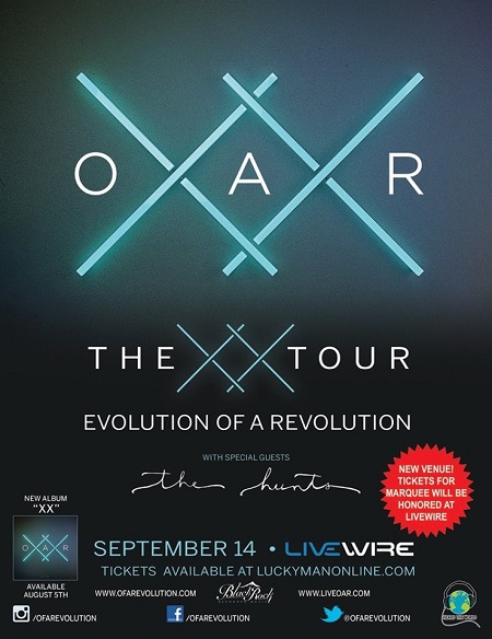 Win tickets to O.A.R. at LiveWire