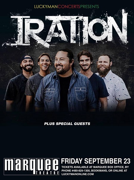 Win tickets to IRATION live at Marquee Theatre