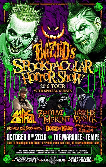 Win tickets to TWIZTID live at Marquee Theatre