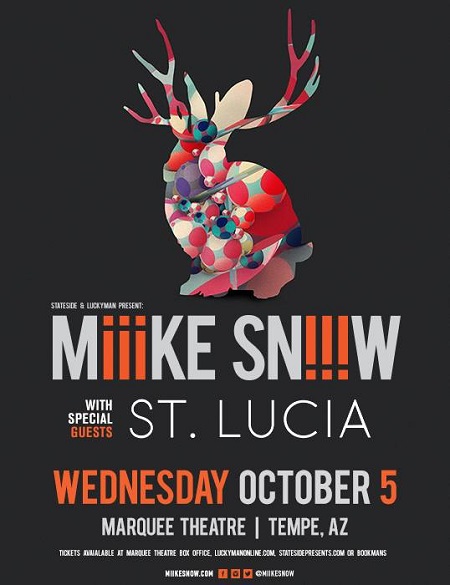 Win tickets to MIIKE SNOW live at Marquee Theatre