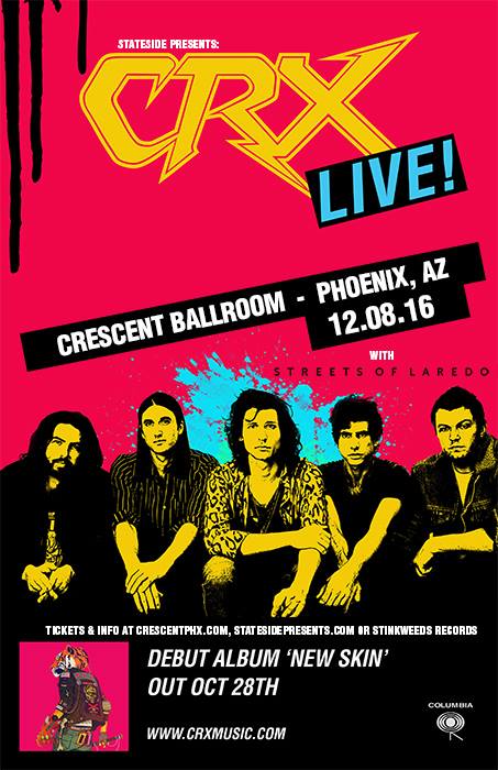 Win tickets to CRX live at Crescent Ballroom