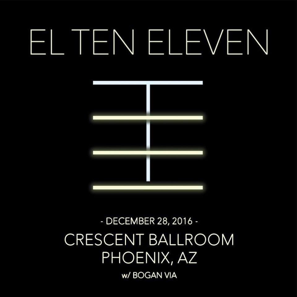 Win tickets to EL TEN ELEVEN live at Crescent Ballroom