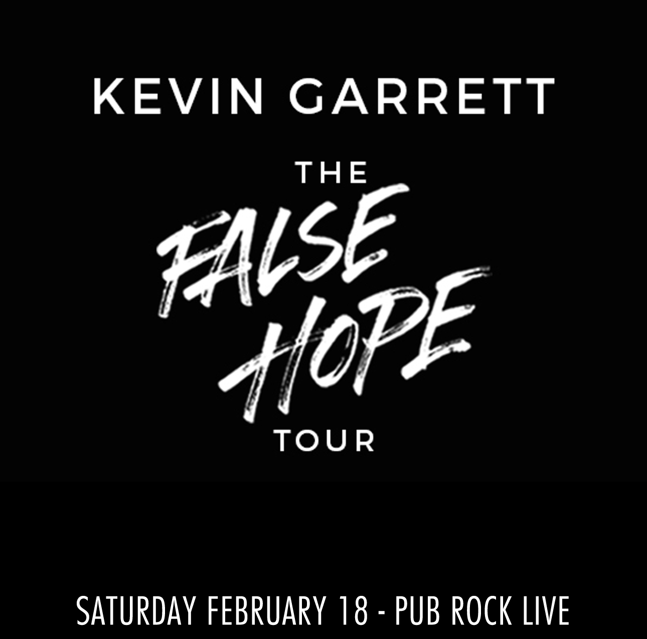 Win tickets to KEVIN GARRETT live at Pub Rock
