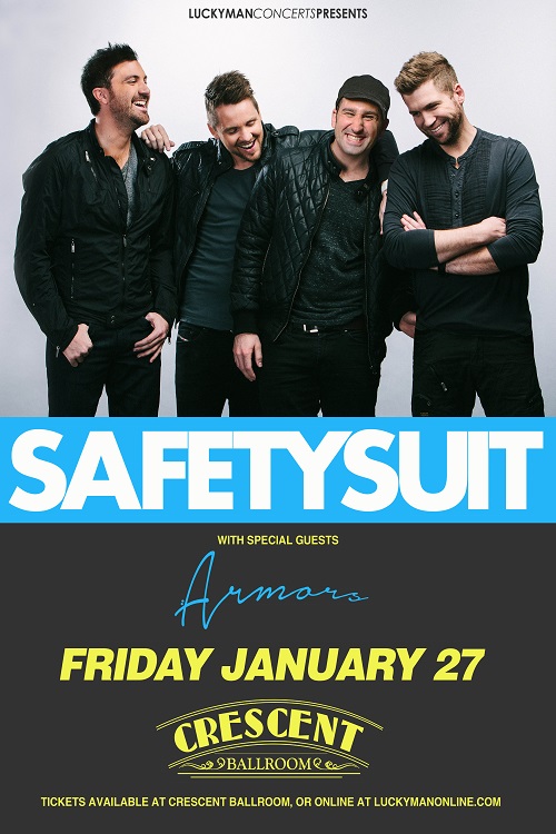 Win tickets to SAFETYSUIT live at Crescent Ballroom