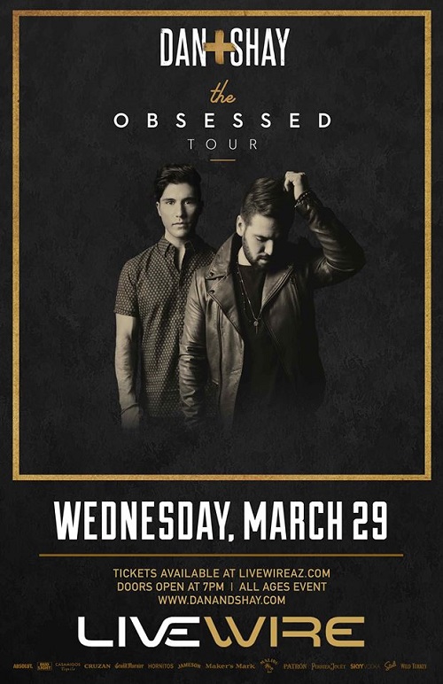 Win tickets to DAN + SHAY at LiveWire AZ