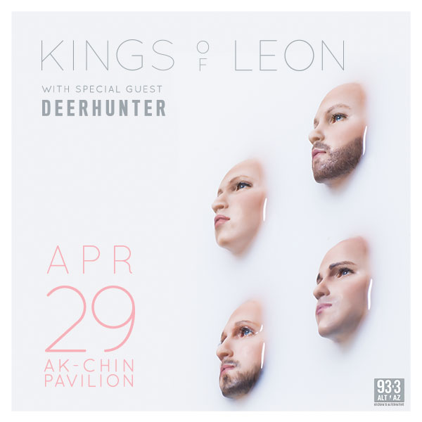 Win tickets to KINGS OF LEON live at Ak-Chin Pavilion