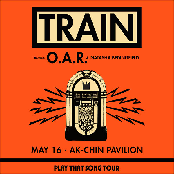Win tickets to TRAIN live at Ak-Chin Pavilion