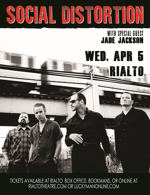 Win tickets to SOCIAL DISTORTION live at Rialto