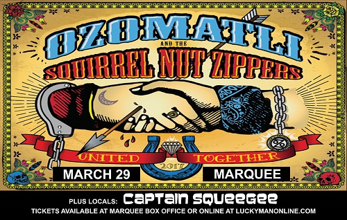 Win tickets to OZOMATLI live at Marquee Theatre