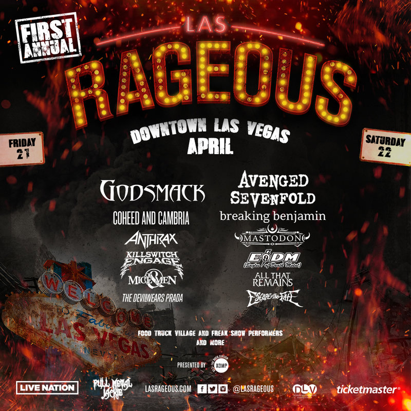 Win tickets to 1ST ANNUAL LAS RAGEOUS FESTIVAL