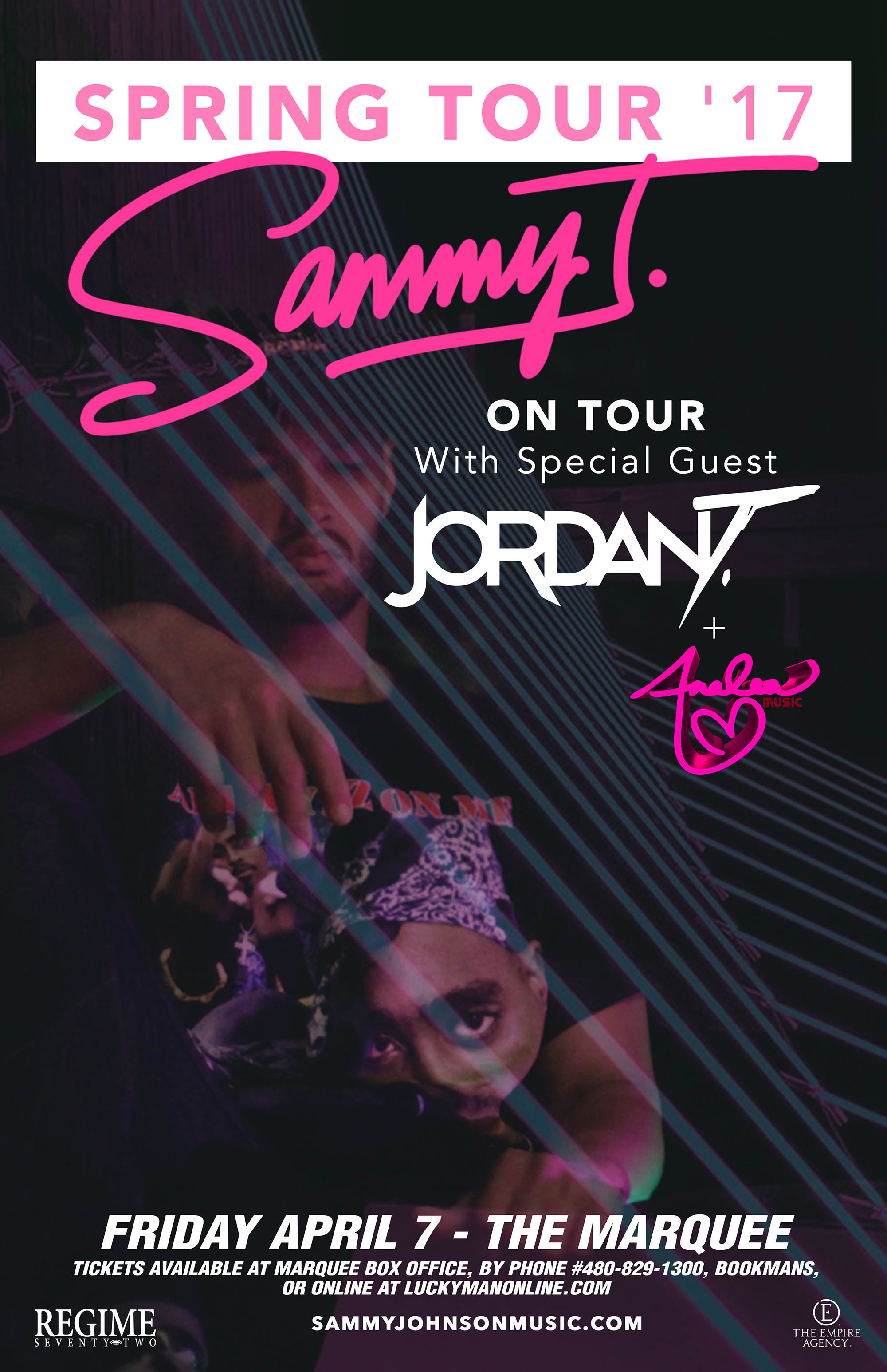 Win tickets to SAMMY J live at Marquee Theatre