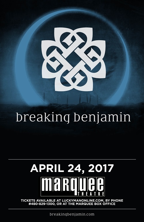 Win tickets to BREAKING BENJAMIN at Marquee Theater