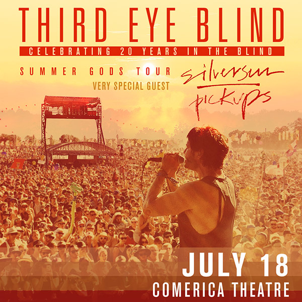 Win tickets to THIRD EYE BLIND with SILVERSUN PICKUPS live at Comerica Theatre