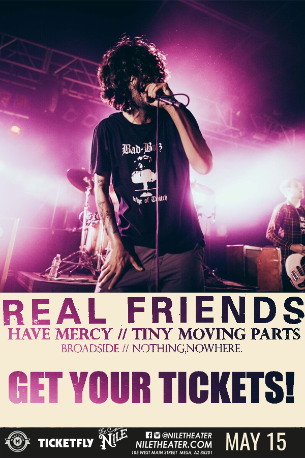 Win tickets to REAL FRIENDS live at The Nile Theatre