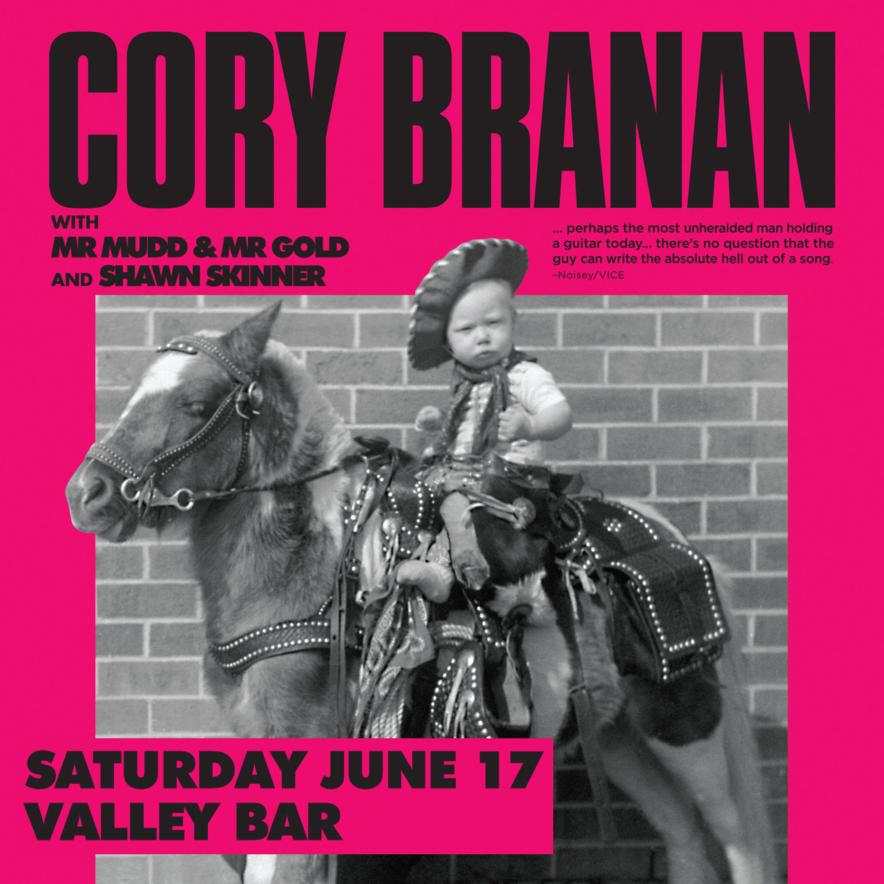 Win tickets to CORY BRANAN live at Valley Bar