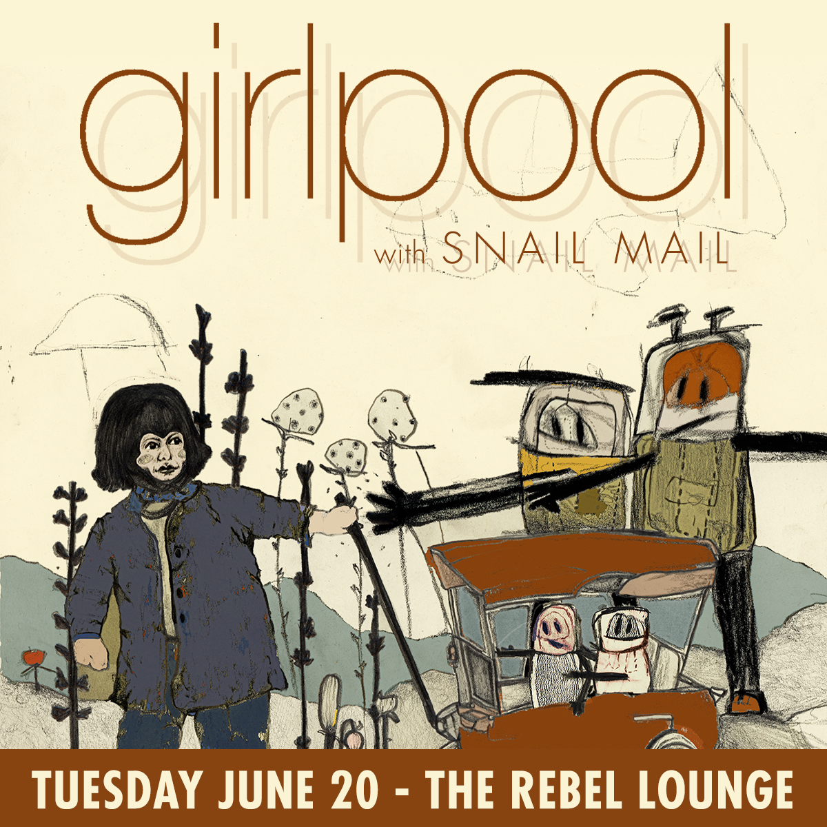 Win tickets to GIRLPOOL live at The Rebel Lounge