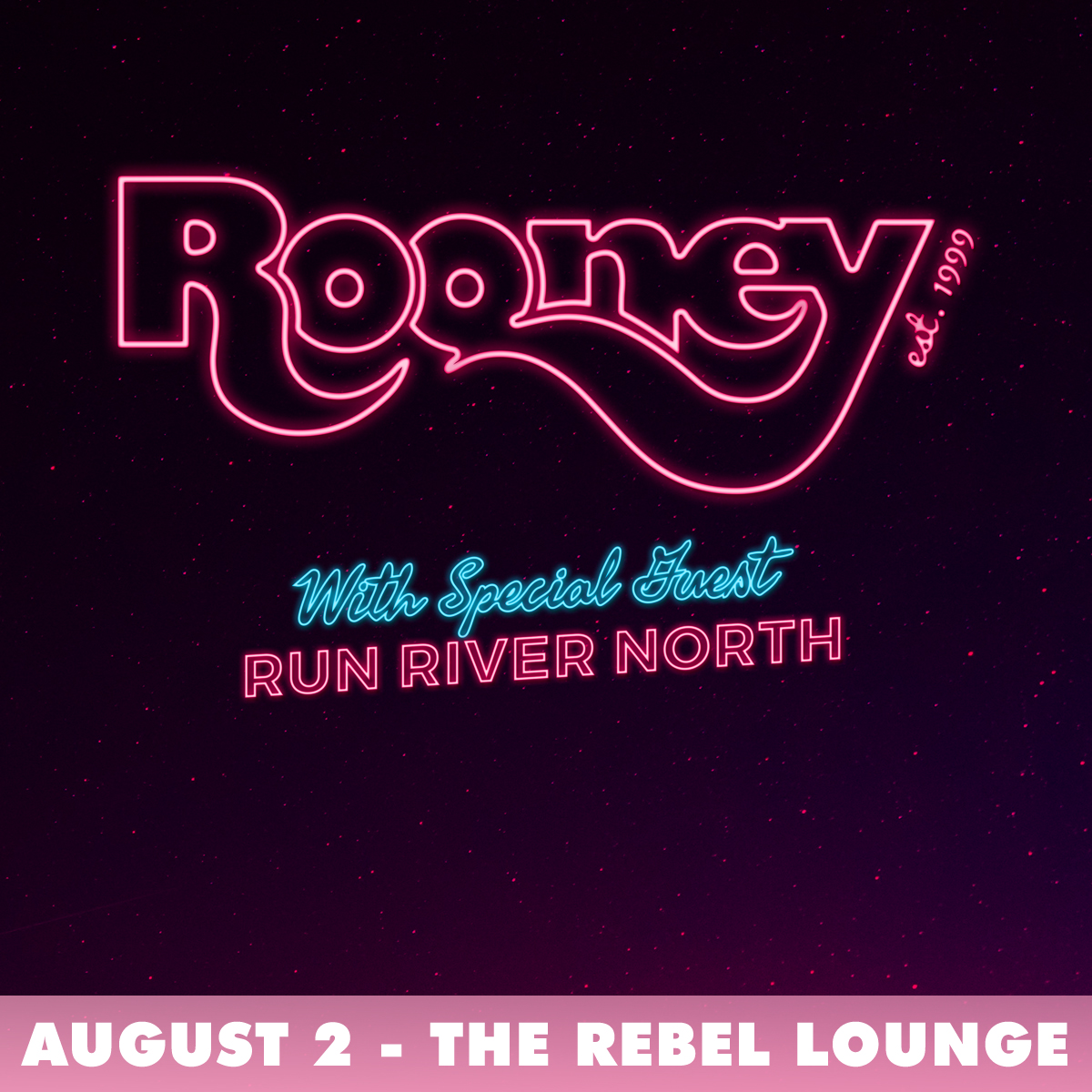 Win tickets to ROONEY live at The Rebel Lounge