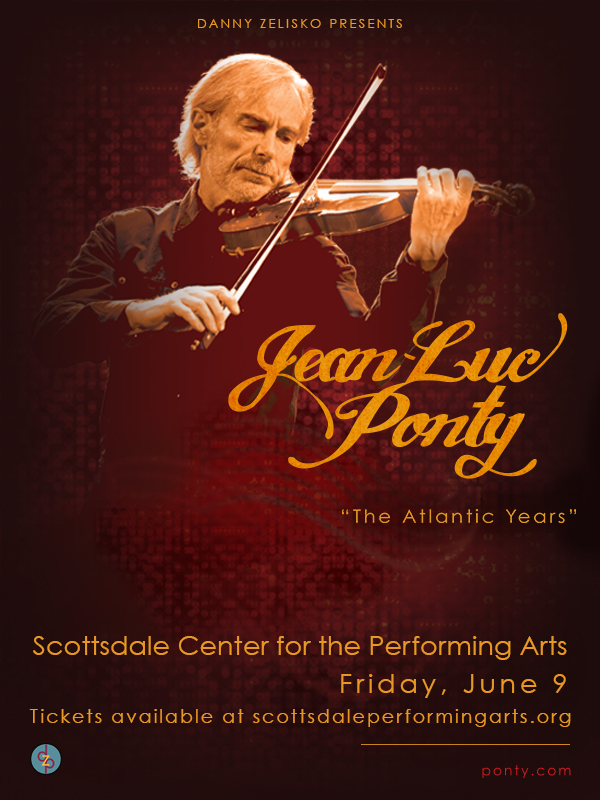 Win tickets to JEAN-LUC PONTY at Scottsdale Center for the Performing Arts