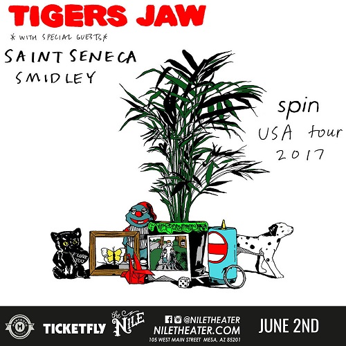 Win tickets to TIGERS JAW live at The Nile Theatre