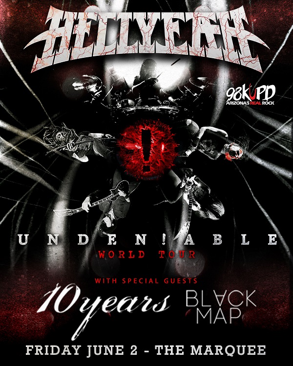 Win tickets to HELLYEAH live at Marquee Theatre