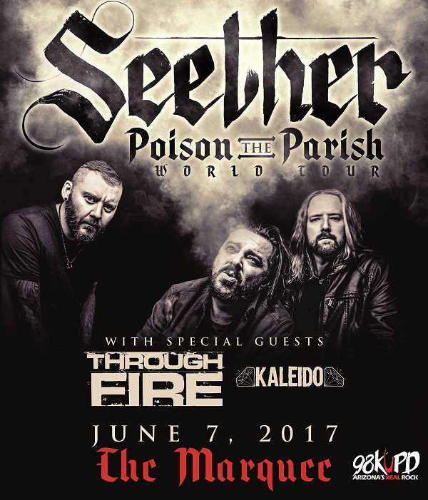Win tickets to SEETHER live at Marquee Theatre