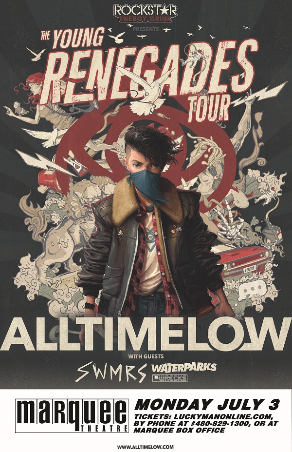 Win tickets to ALL TIME LOW live at Marquee Theatre