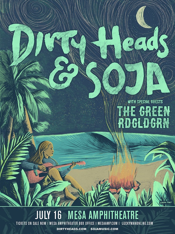 Win tickets to DIRTY HEADS live at Mesa Amphitheatre