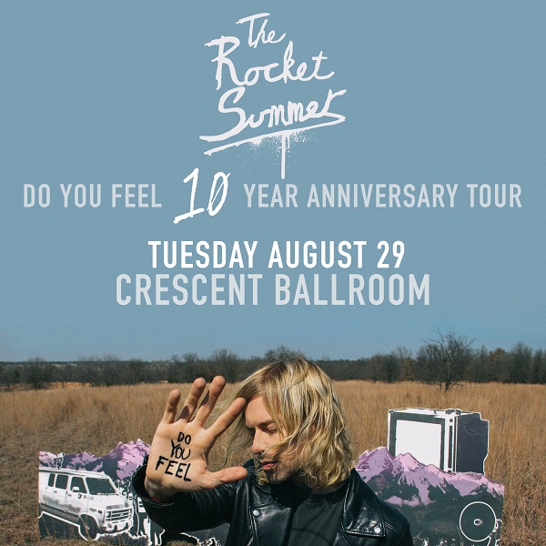 Win tickets to THE ROCKET SUMMER live at Crescent Ballroom