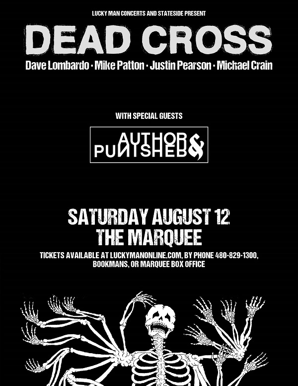Win tickets to DEAD CROSS live at Marquee Theatre