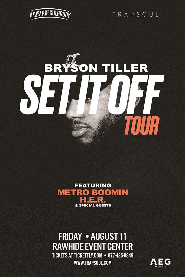 Win tickets to BRYSON TILLER live at Marquee Theatre