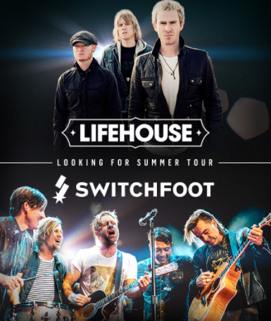 Win tickets to LIFEHOUSE with SWITCHFOOT live at The Van Buren