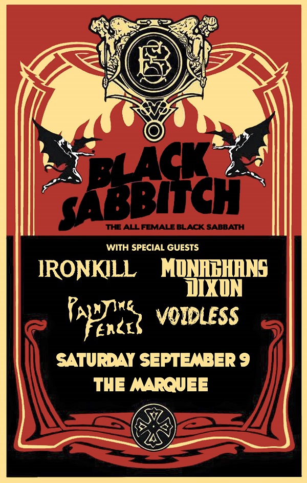 Win tickets to BLACK SABBITCH live at Marquee Theatre
