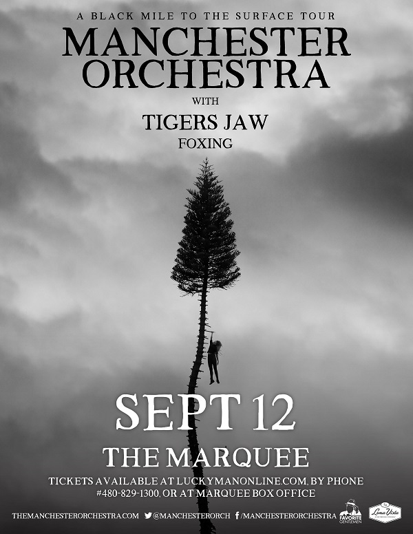 Win tickets to MANCHESTER ORCHESTRA live at Marquee Theatre