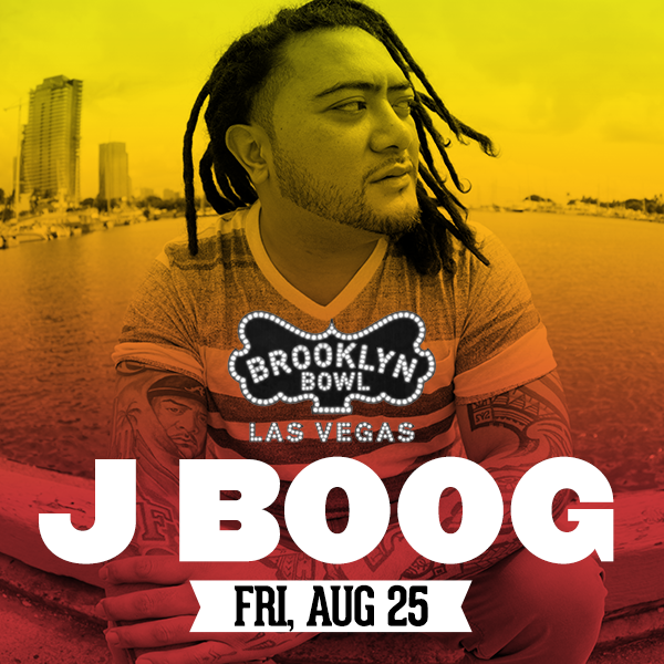 Win tickets to J. BOOG live at Brooklyn Bowl Las Vegas