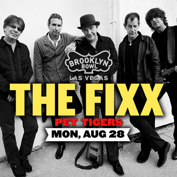 Win tickets to THE FIXX live at Brooklyn Bowl Las Vegas