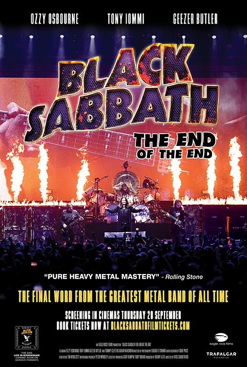 Win movie passes to BLACK SABBATH : THE END OF THE END at FilmBar