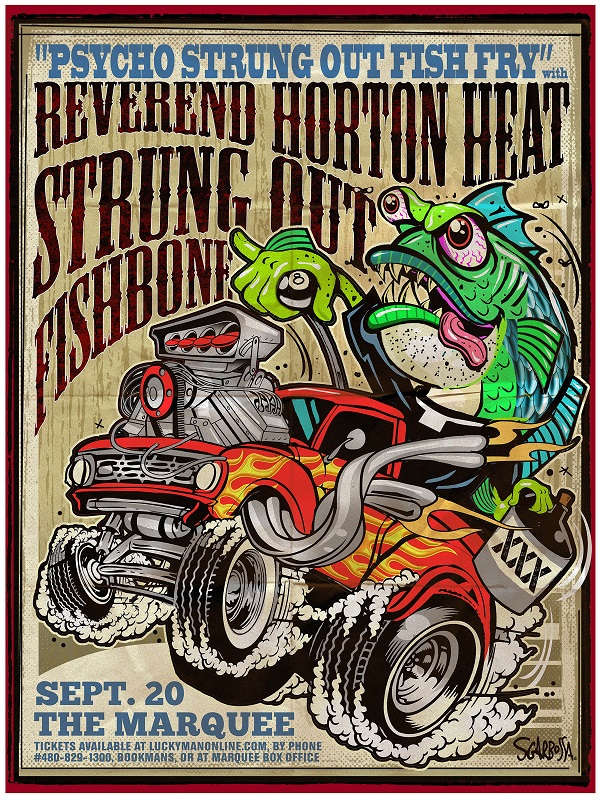 Win tickets to REVEREND HORTON HEAT live at Marquee Theatre