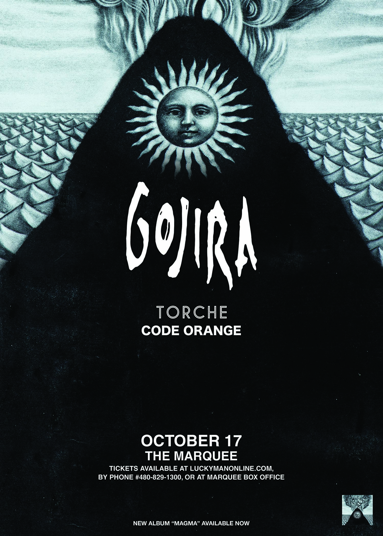 Win tickets to GOJIRA at Marquee Theatre