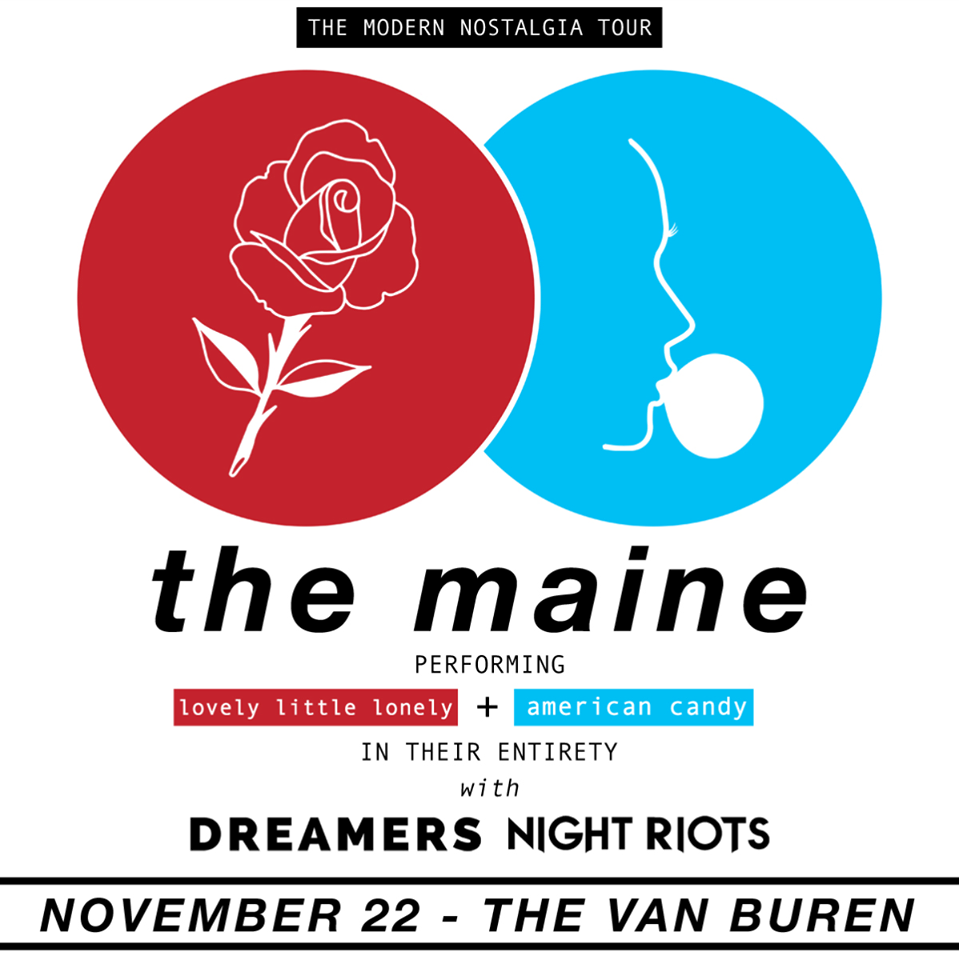 Win tickets to THE MAINE live at The Van Buren