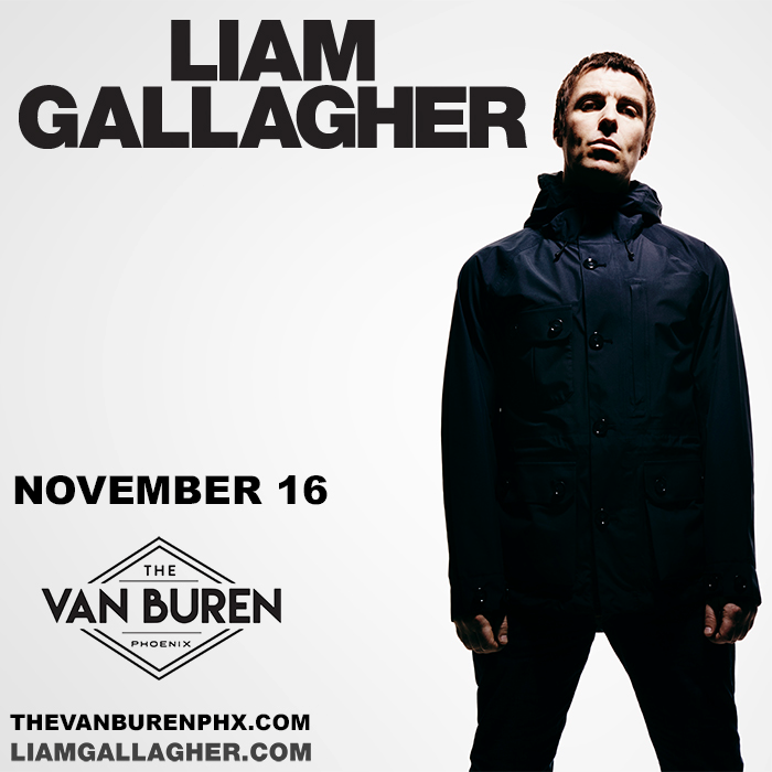 Win tickets to LIAM GALLAGHER live at The Van Buren