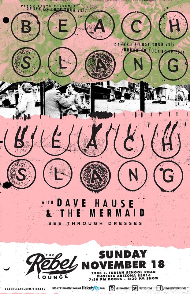 Win tickets to BEACH SLANG live at The Rebel Lounge