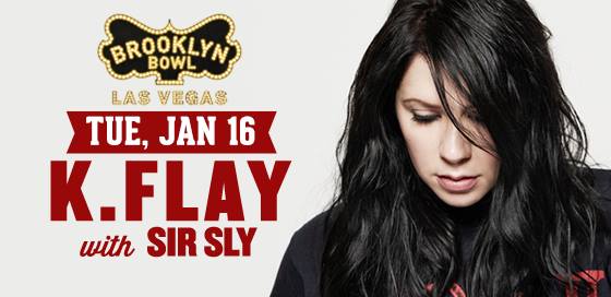 Win tickets to K. FLAY live at Brooklyn Bowl Las Vegas