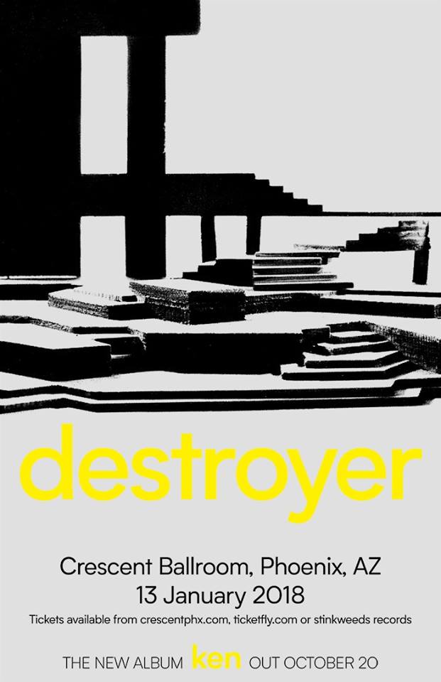 Win tickets to DESTROYER live at Crescent Ballroom