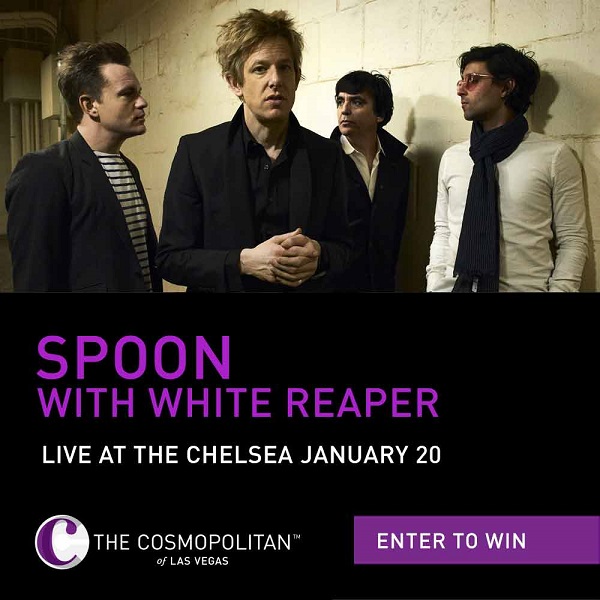 Win tickets to SPOON live at The Chelsea at The Cosmopolitan of Las Vegas