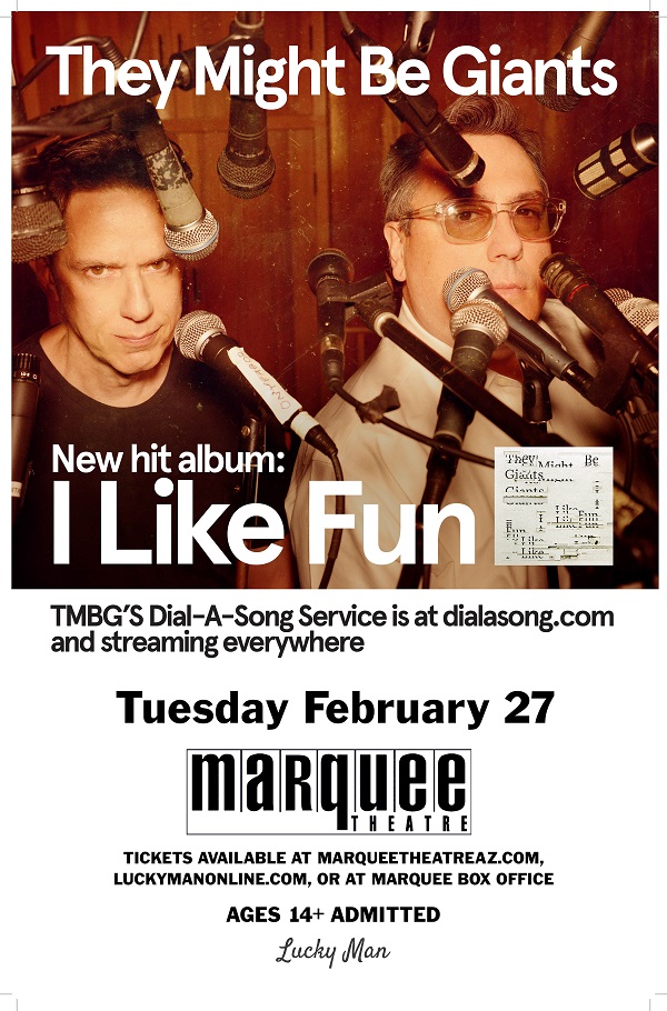 Win tickets to THEY MIGHT BE GIANTS live at Marquee Theatre