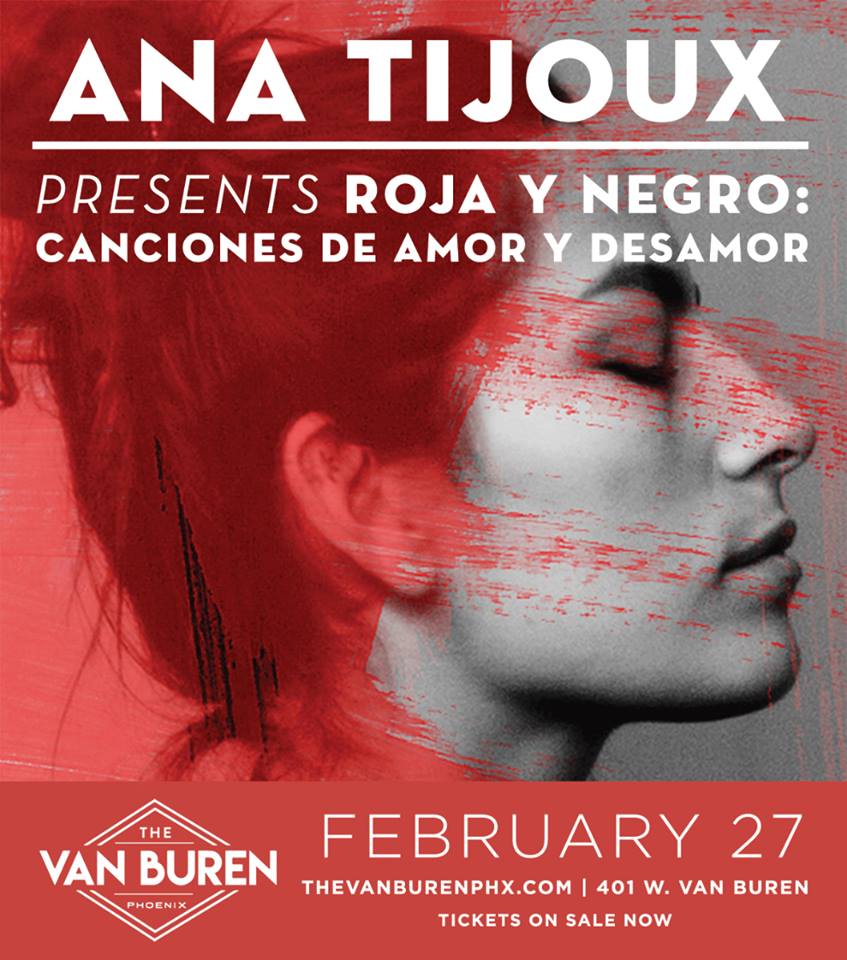 Win tickets to ANA TIJOUX live at The Van Buren