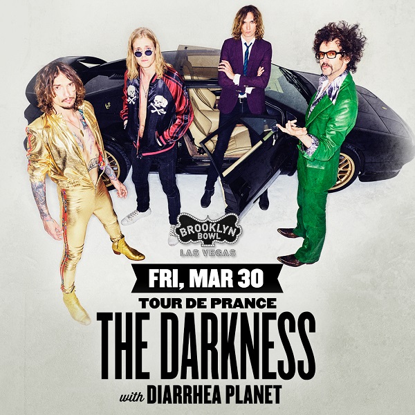 Win tickets to THE DARKNESS live at Brooklyn Bowl Las Vegas