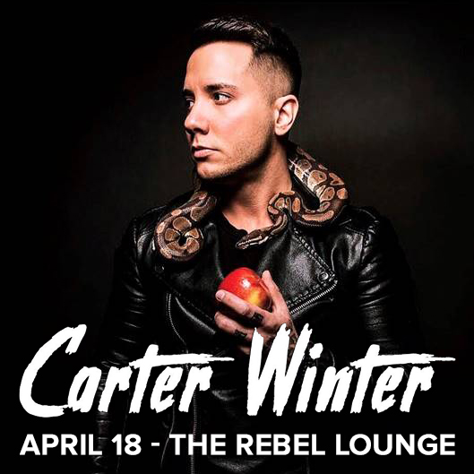 Win tickets to CARTER WINTER live at The Rebel Lounge