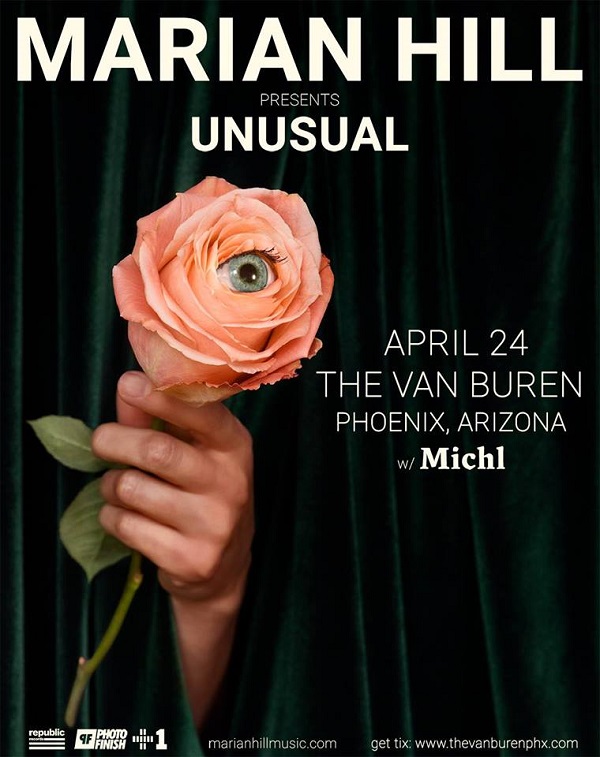 Win tickets to MARIAN HILL live at The Van Buren + Bonus LP